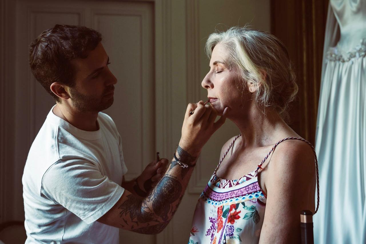 Maquillage avec Mika
